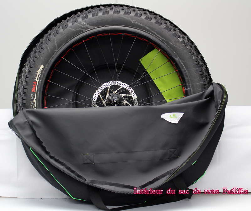 Sac de transport BikeTek pour roue moto complète (jante + pneu) - Tech2Roo